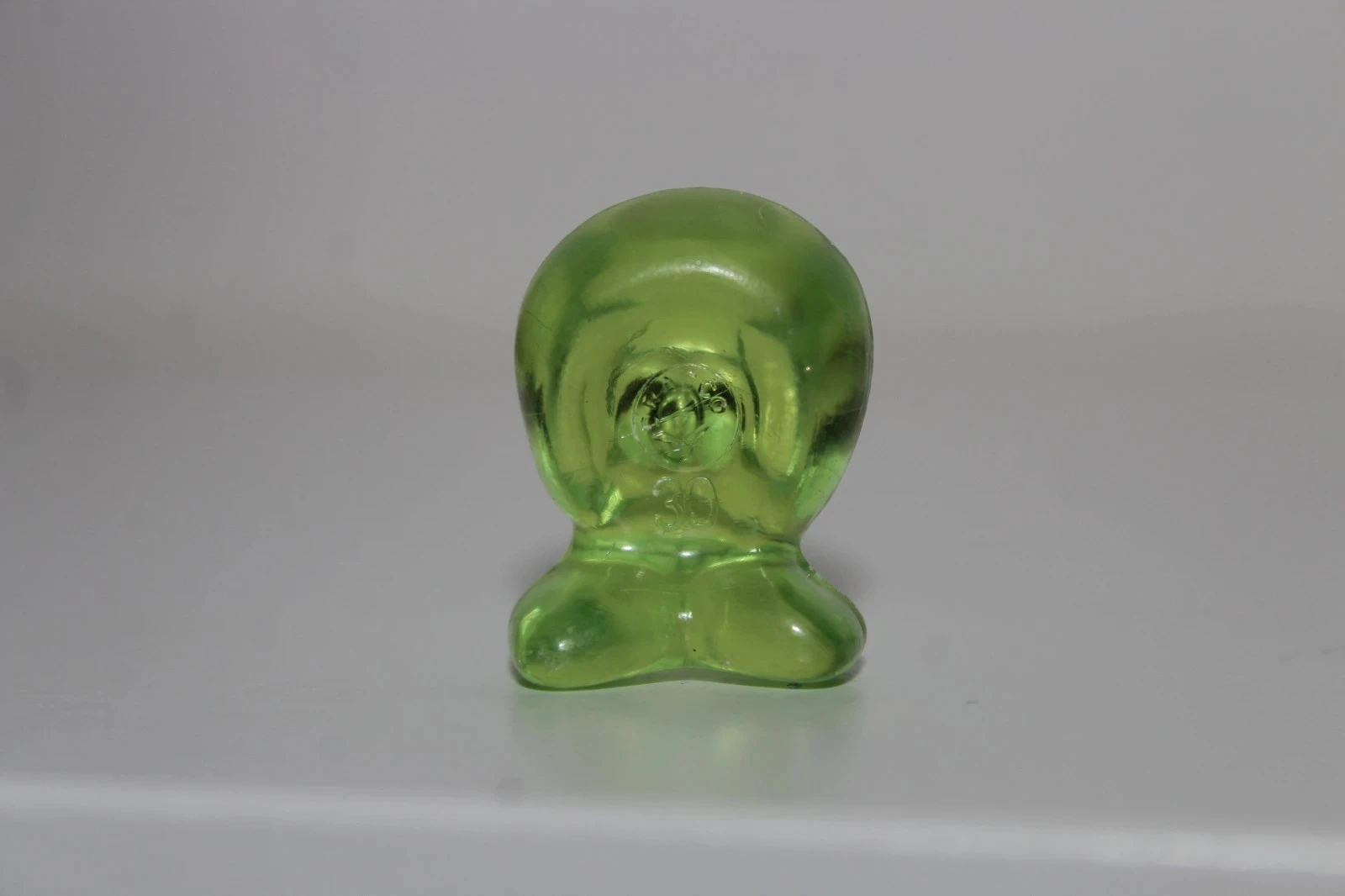 Figurine 30 groen doorschijnend the bonehead  - Dracco Heads – photo 2